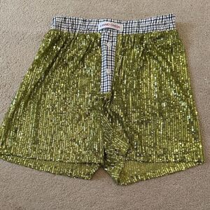 New Handover sequin shorts XS
